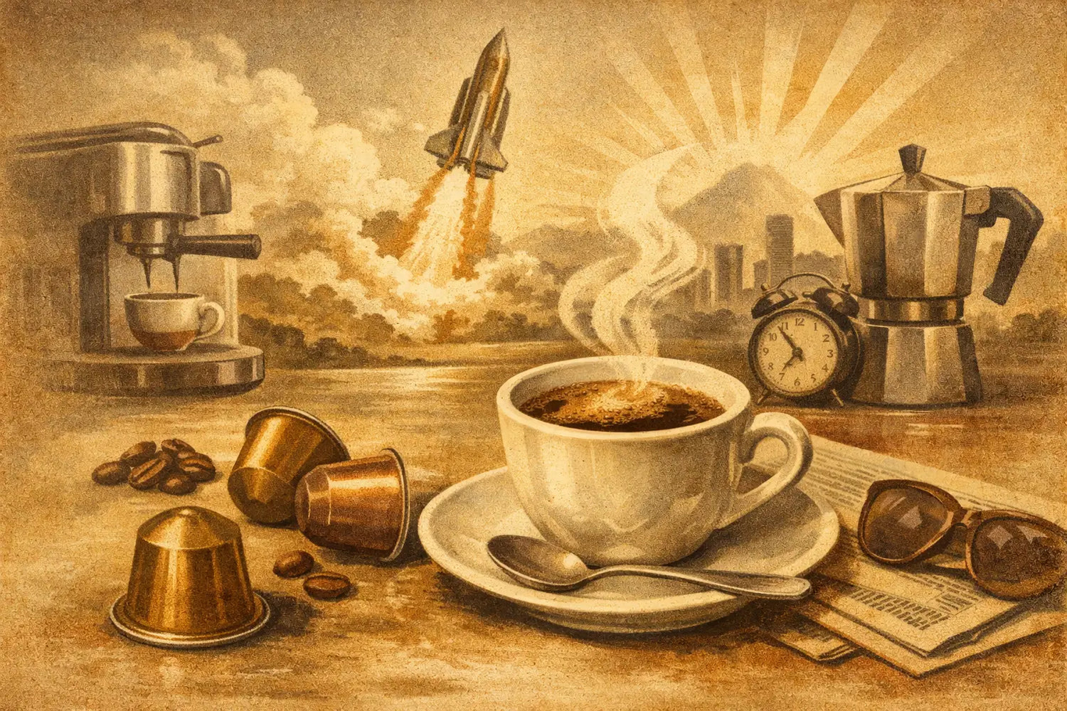 Koffiecapsules voor energie boost kiezen