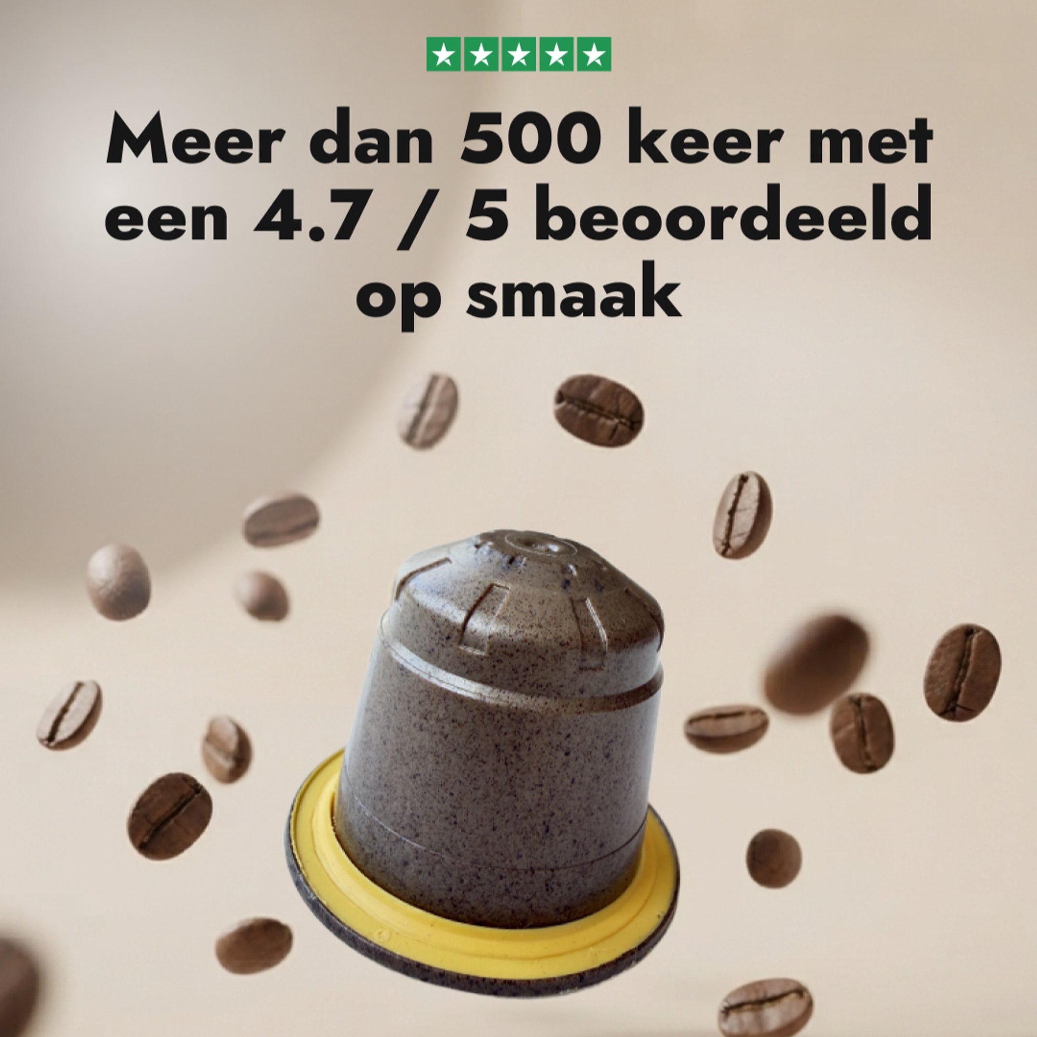 Meer dan 500 beoordelingen met een gemiddelde van 4,7 sterren
