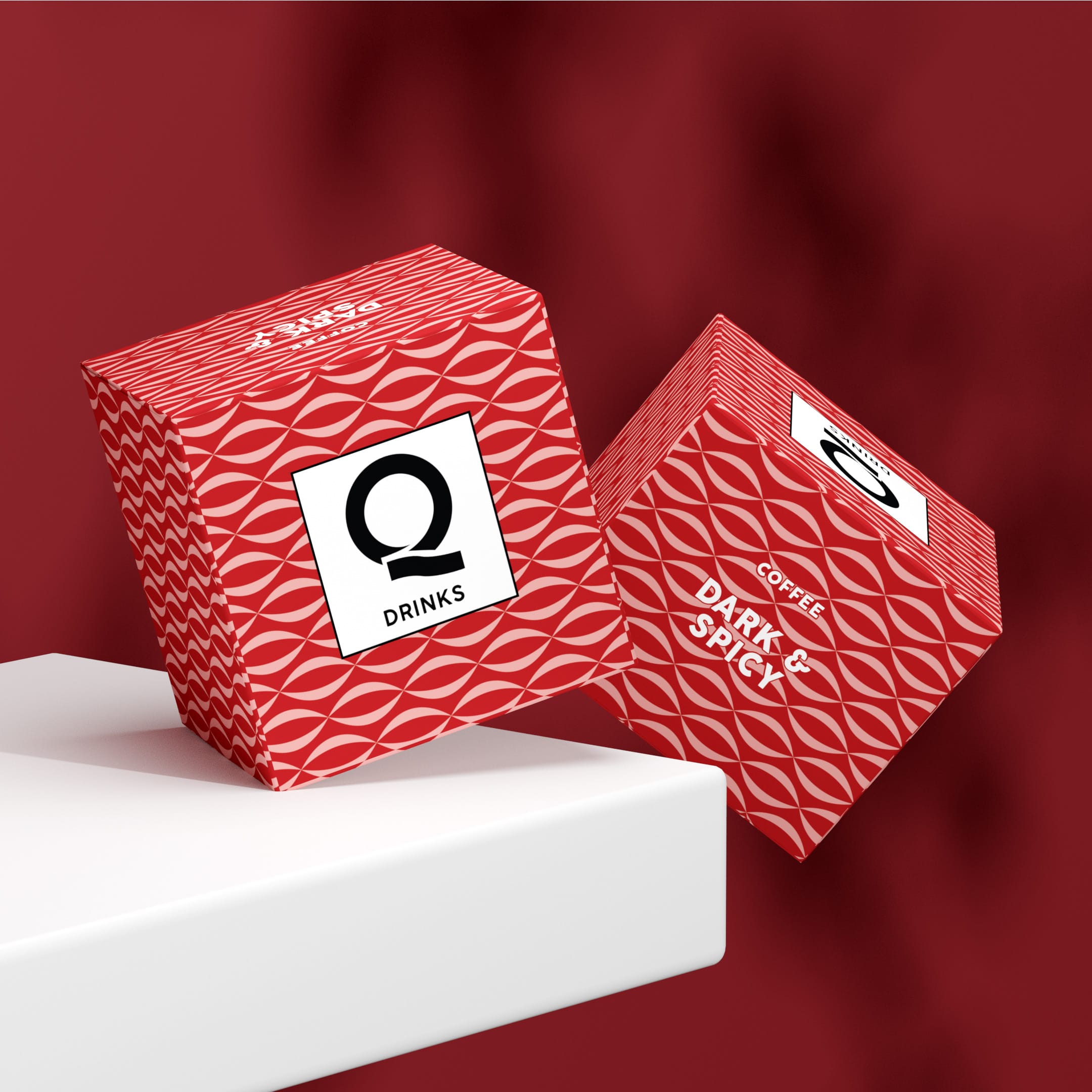 Q Drinks Dark & Spicy capsule detail