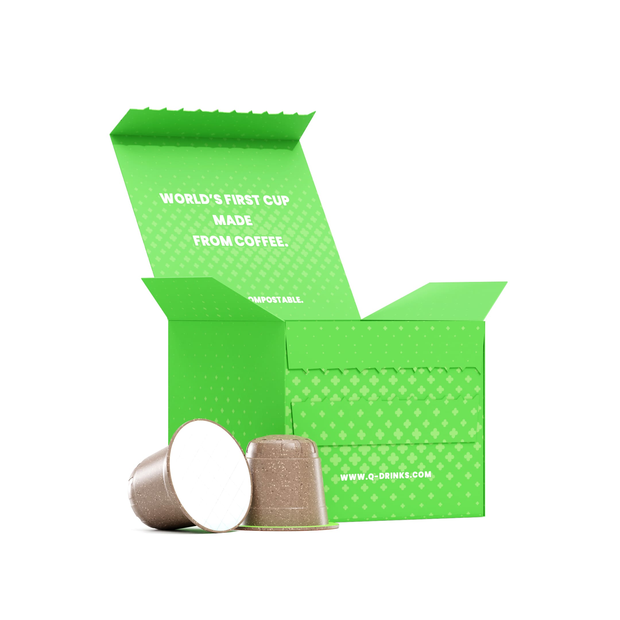 Q Drinks Matcha Collagen pack alternate view