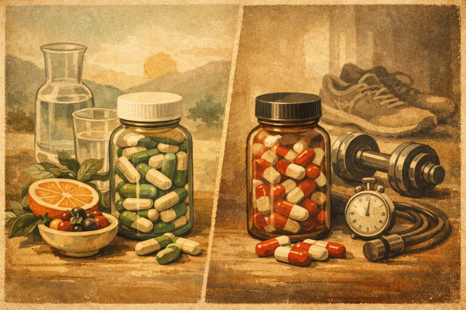 Verschil tussen Health en Performance capsules