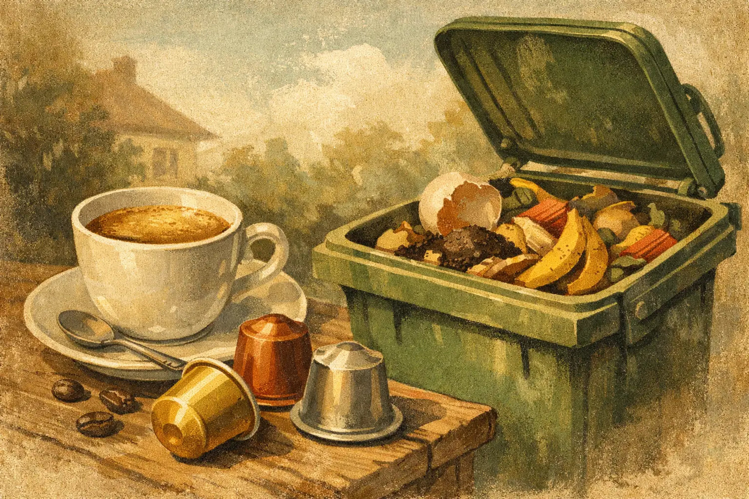 Koffiecups voor GFT bak? Dit moet je weten
