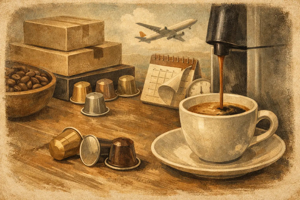 Hoe werkt een koffie capsule abonnement?