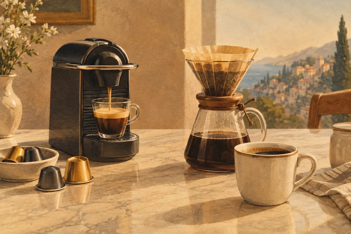Capsule koffie versus filterkoffie vergelijken