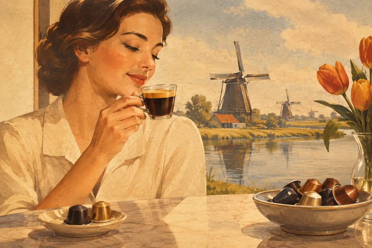 In Nederland gemaakte koffiecapsules met visie
