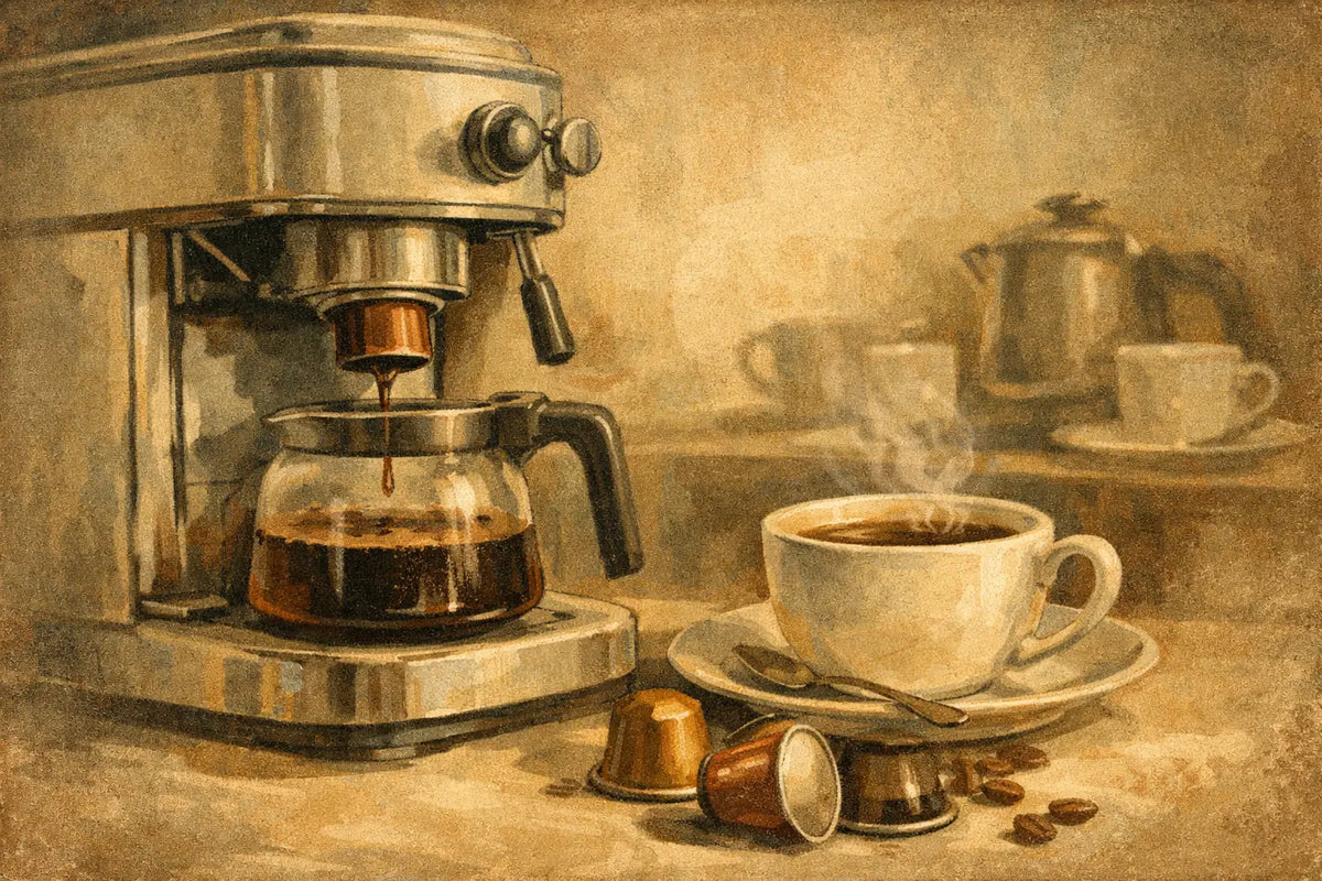 Werken capsules in oudere koffiemachines?