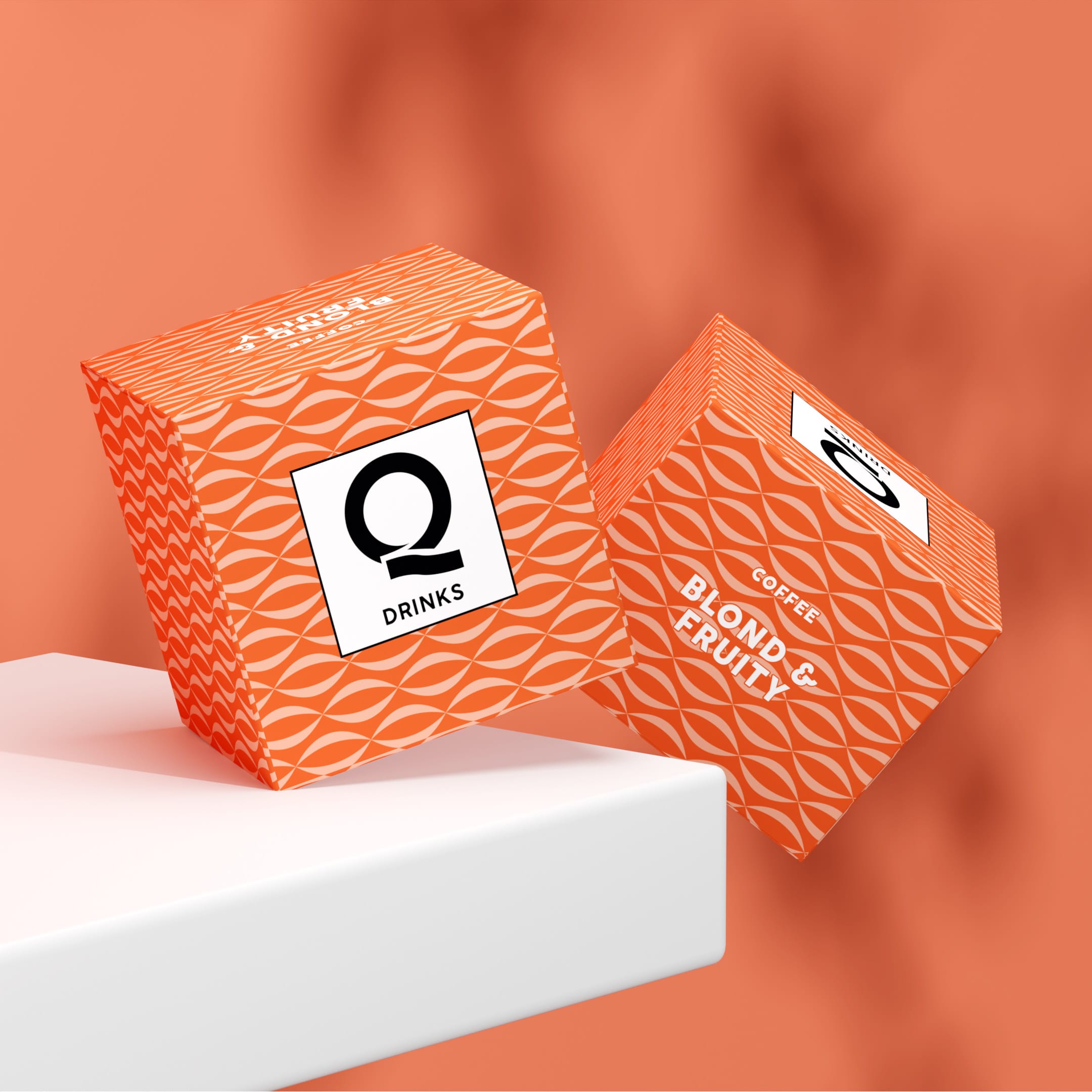 Q Drinks Blond & Fruity capsule detail