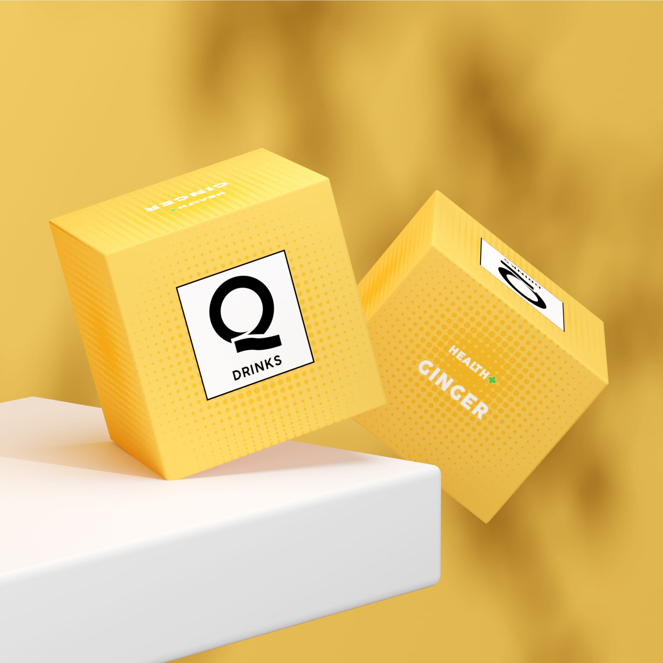Q Drinks Ginger capsule detail